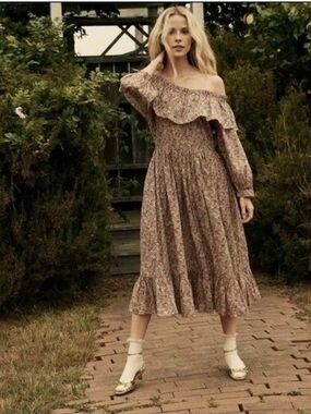 Doen Darcy Dress In Liberty Fabric